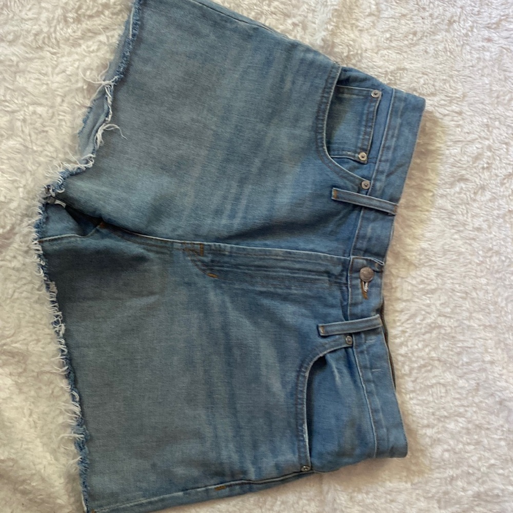 MADEWELL The Perfect Jean Short Tencel Lyocell Edition Size 30